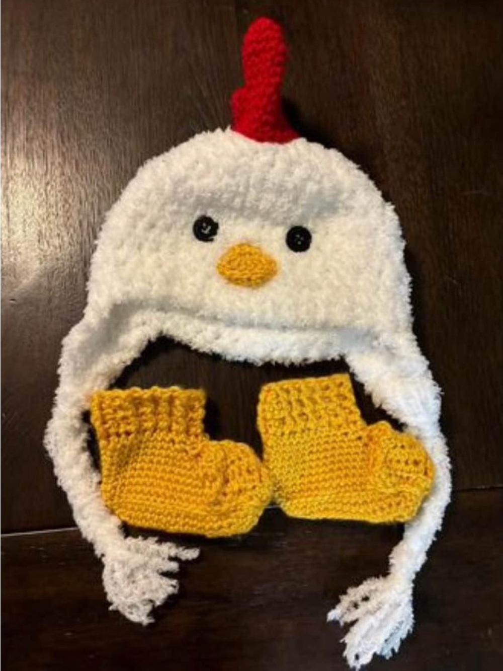 Infant chicken Halloween costume - Picture 3 of 3